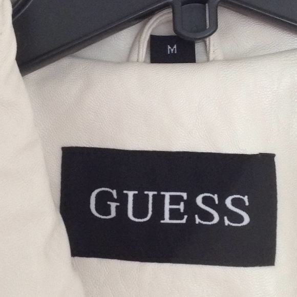 GUESS Faux leather moto jacket 💕 - Picture 3 of 10